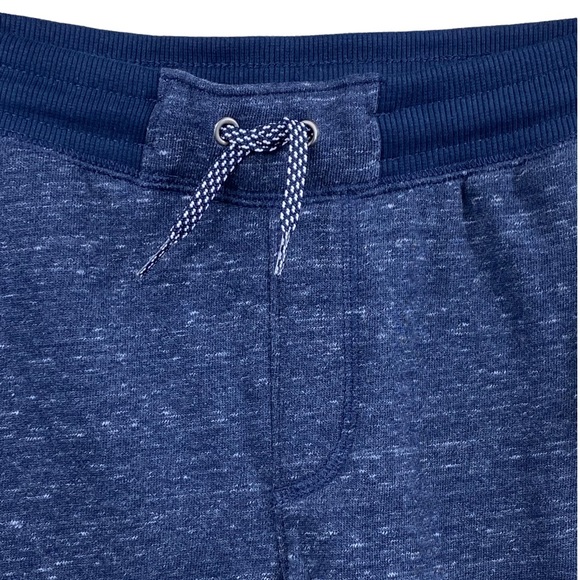 NWT Old Navy Elevated Fleece Jogger Short Navy Stretch Performance Sweat Shorts - Picture 3 of 16